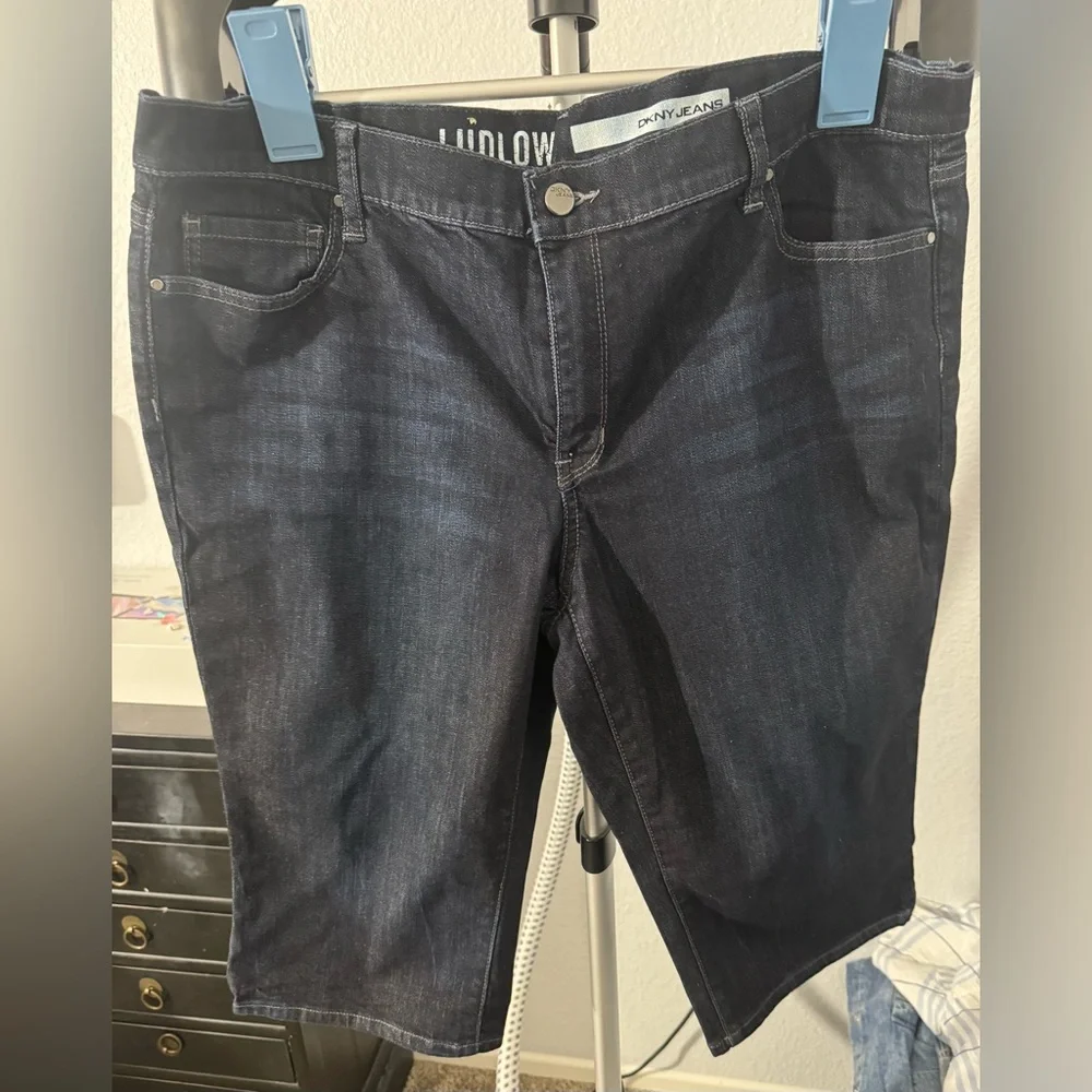 Women’s Jean Pedal Pushers - Picture 1 of 4